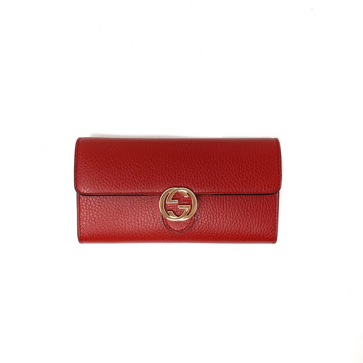 Gucci Interlocking GG Continental Wallet w/ Tags