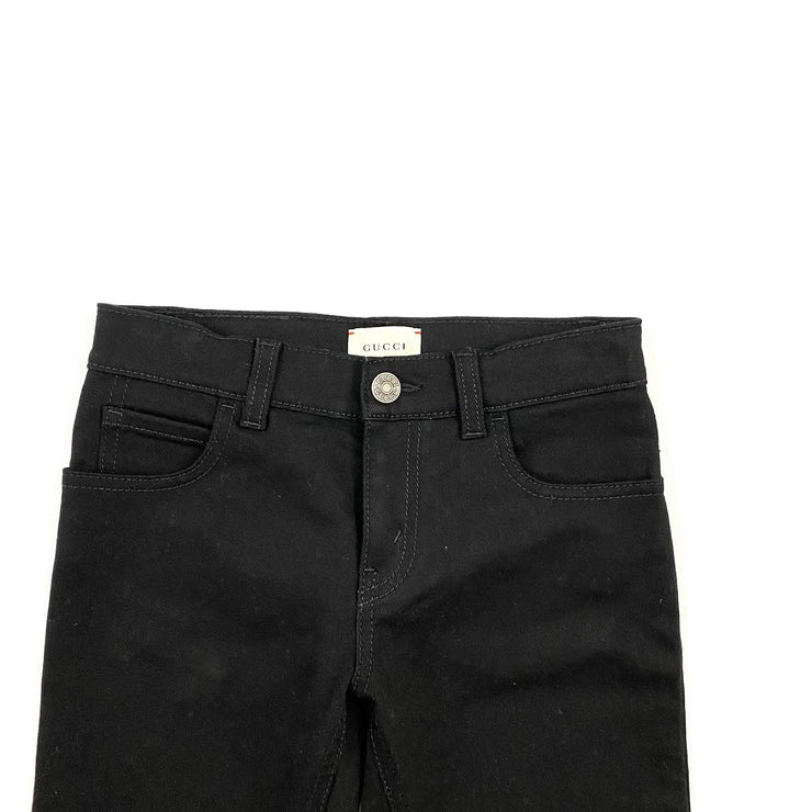 Gucci Boys Girls Childrens Kids Black Jeans Consignment Shop From Runway With Love Jeans 