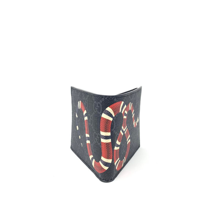Gucci Kingsnake Supreme Wallet Consignment Shop From Runway With Love