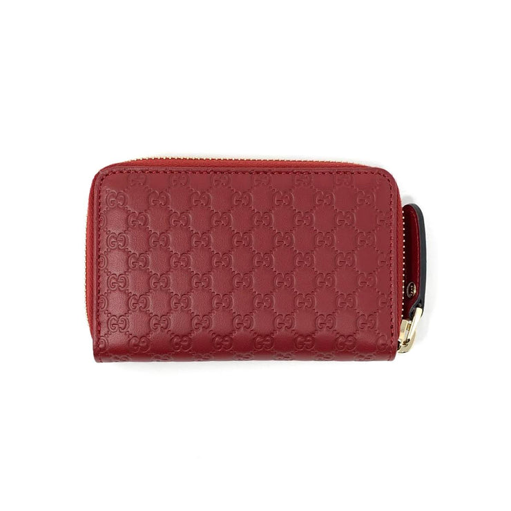 Gucci zip around wallet red Clearance
