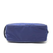 Gucci navy Blue Nylon Toiletry Bag Cosmetic Consignment Shop From Runway With Love