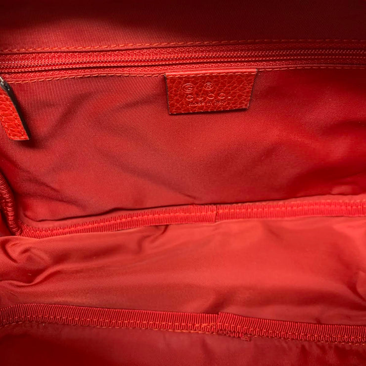 Gucci Red Nylon Toiletry Bag Cosmetic  Consignment Shop From Runway With Love