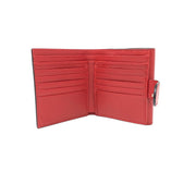 Gucci Interlocking GG Compact Wallet Red Leather Consignment Shop From Runway With Love