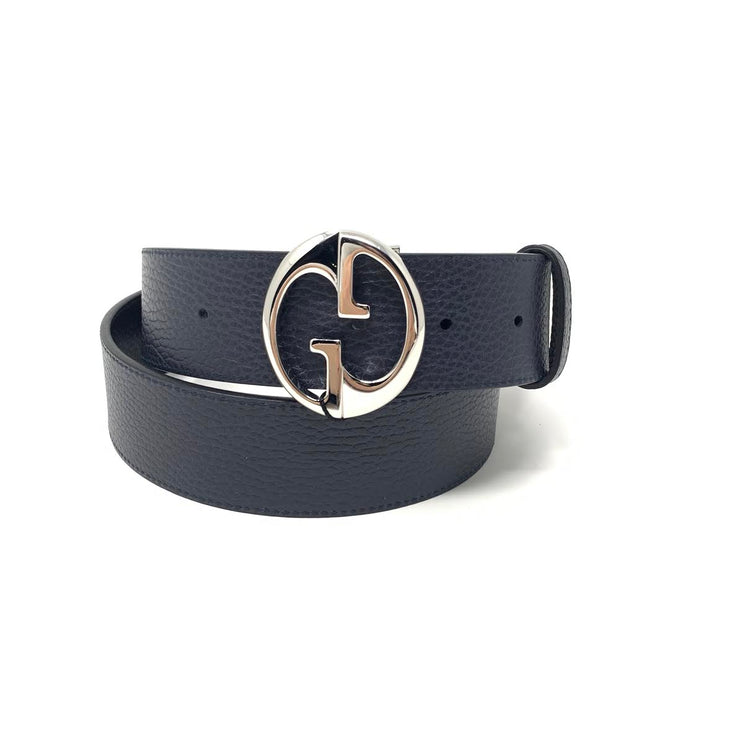 blue gucci belt