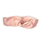 pink Gucci silk Duchesse headband GG ghost print Consignment Shop From Runway With Love