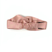 pink Gucci silk Duchesse headband GG ghost print Consignment Shop From Runway With Love