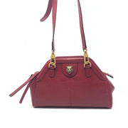 Gucci Small Red Leather Re(Belle) Shoulder Bag Marmont Consignment Shop From Runway With Love