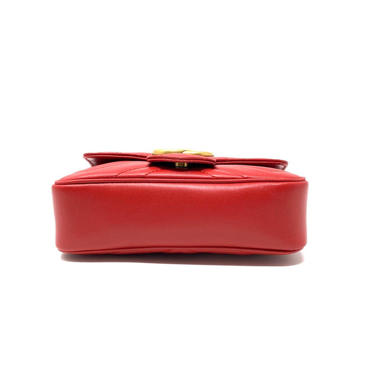 Gucci Super Mini GG Marmont Matelassé Bag w/ Tags