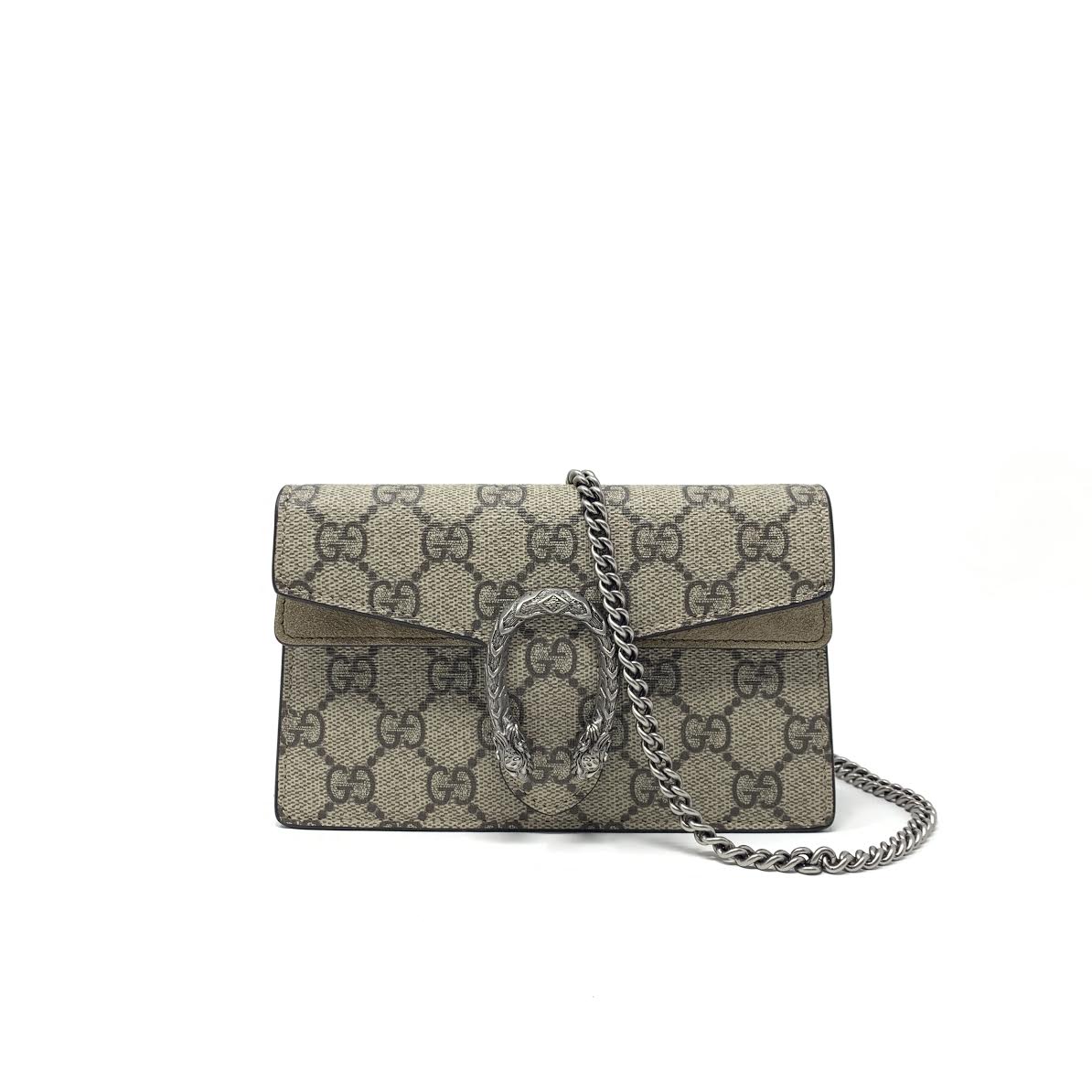 Gucci Dionysus Super Mini GG Supreme Crossbody Bag