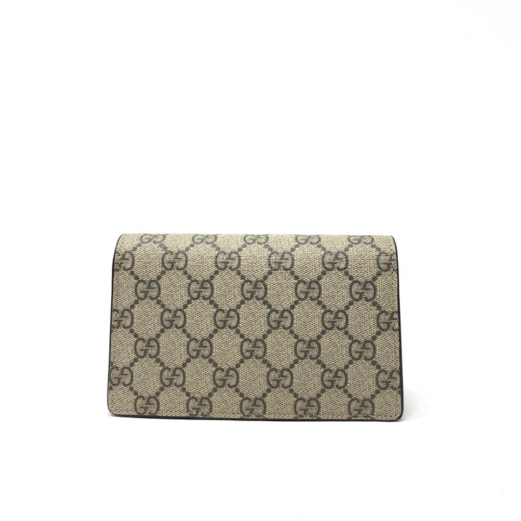 Gucci Super Mini GG Supreme Dionysus Bag Consignment Shop From Runway With Love