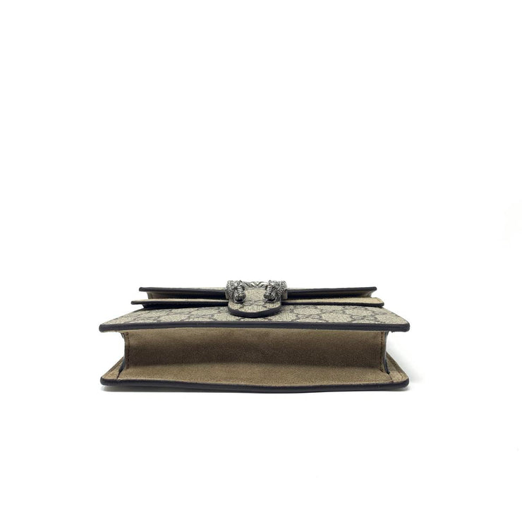 Gucci Super Mini GG Supreme Dionysus Bag Consignment Shop From Runway With Love
