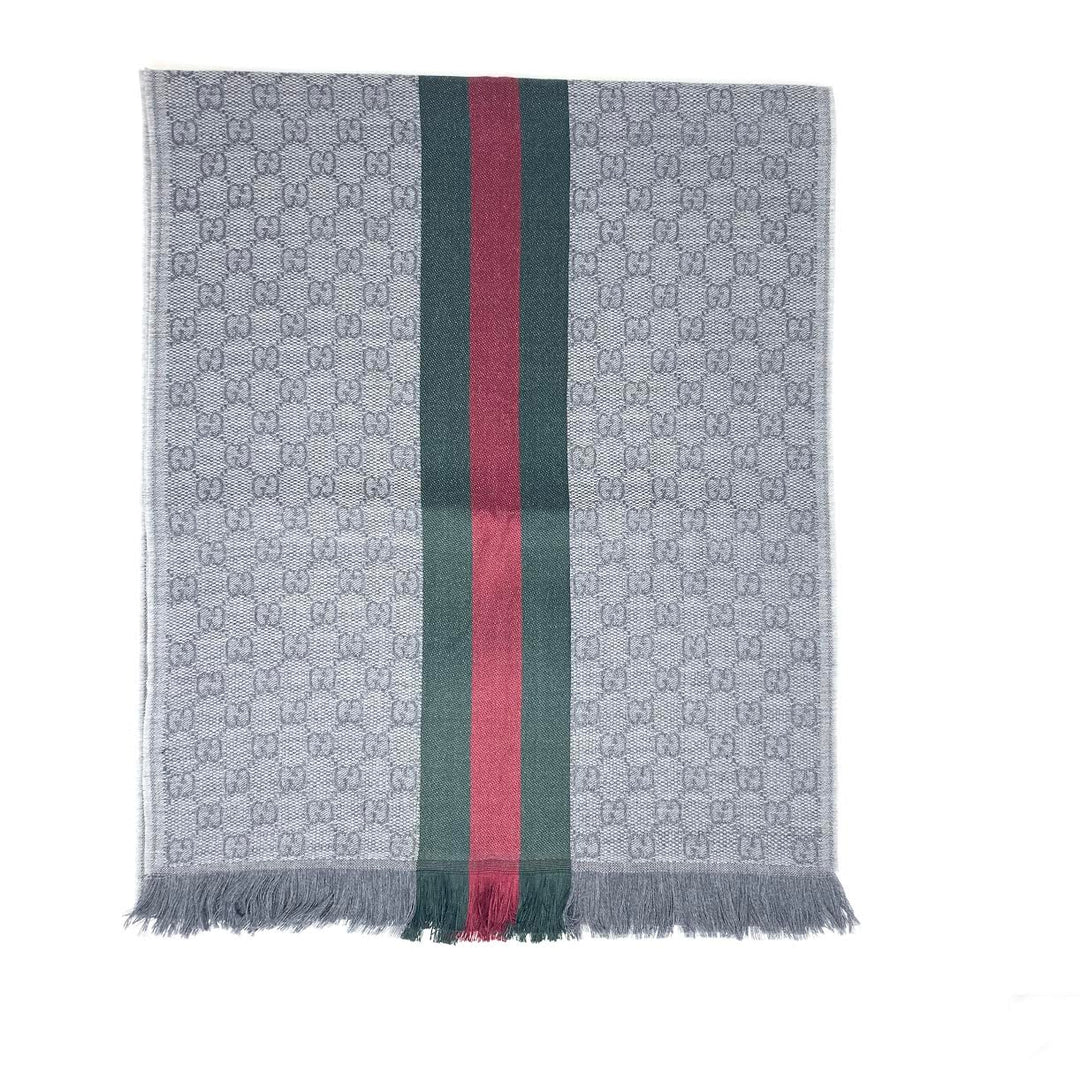 ★送料・関税込★GUCCI★グッチ GG SCARF★正規品 GG cashmere scarf in grey | GUCCI® US