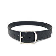 Gucci Black Guccissima Leather Belt Designer Consignment From Runway With Love