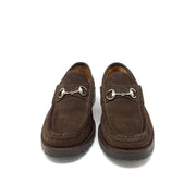 Gucci Brown Suede Horsebit Loafers Designer Consignment From Runway With Love