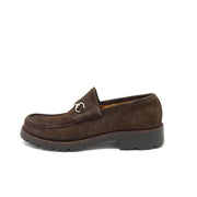 Gucci Brown Suede Horsebit Loafers Designer Consignment From Runway With Love