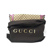 Gucci Diaper Bag in pink mother changing pad