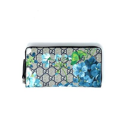 Gucci GG Blooms Zip-Around Wallet w/ Tags