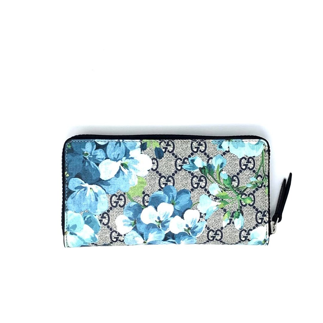 Gucci GG Blooms Zip-Around Wallet w/ Tags