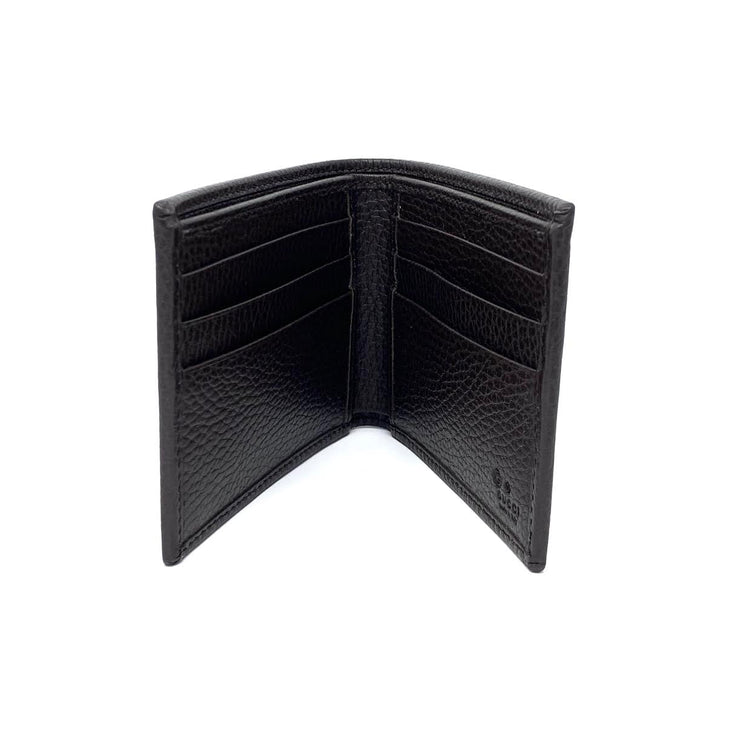 Gucci Gg Embossed Leather Wallet in Black for Men