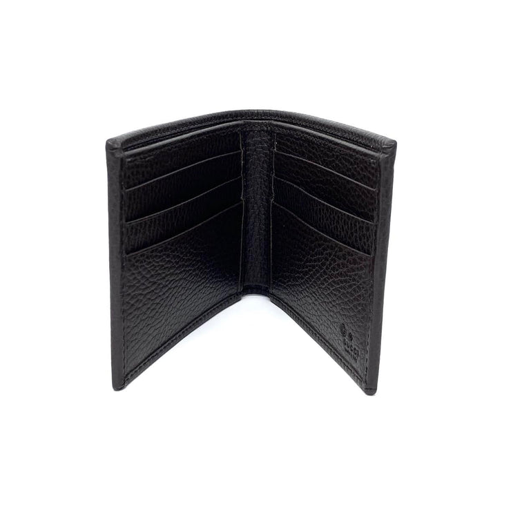 Gucci Brown GG Canvas Bifold Wallet Designer Consignment From Runway With Love