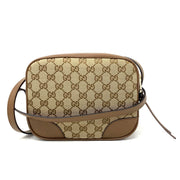 Gucci GG Canvas Bree Crossbody Bag Designer Consignment From Runway With Love