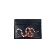 Gucci Kingsnake Print Card Holder Designer Consignment From Runway With Love