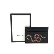 Gucci kingsnake shop card case