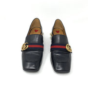 Gucci Peyton Loafers pearl GG buckle 