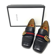 Gucci Peyton Loafers pearl GG buckle 