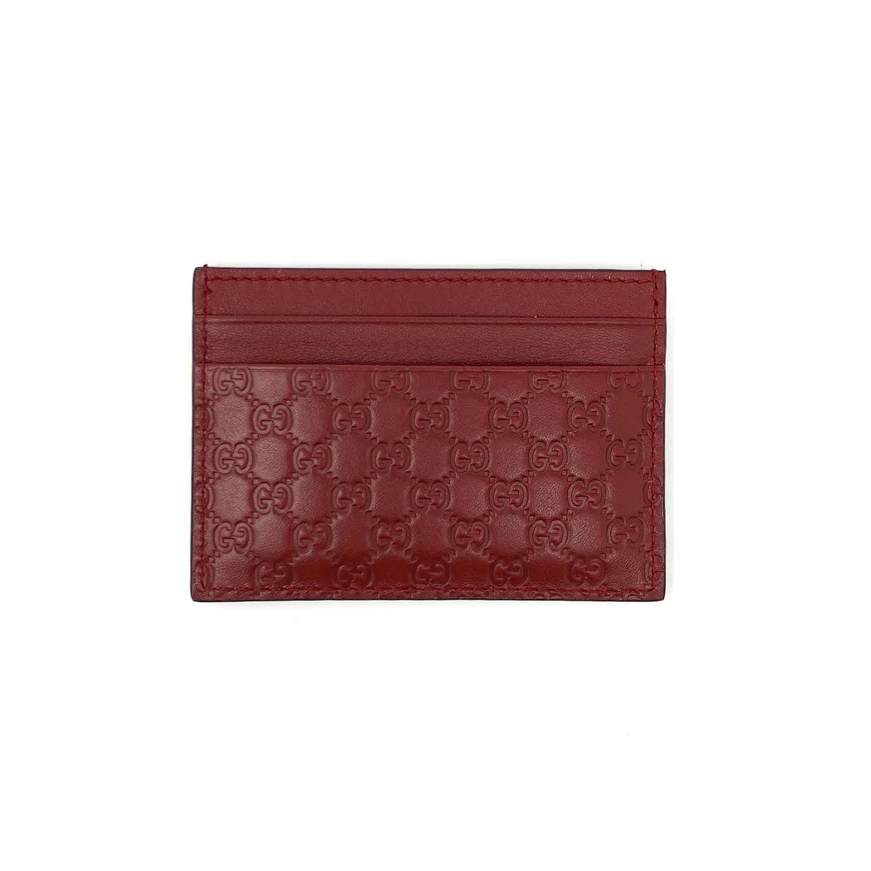 VIP【関税送料無料】希少 GUCCI RED LEATHER CARD HOLDER Gucci Wallet Card Holder Red Leather New Unisex Epi | eBay