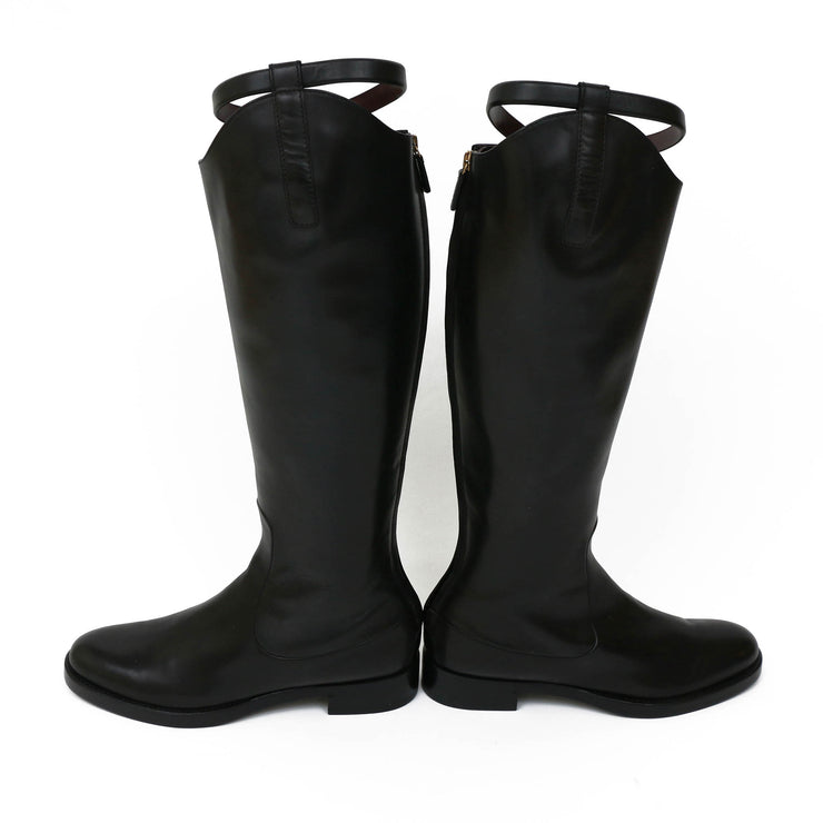 Gucci Riding Boots in Black - Size 39.5