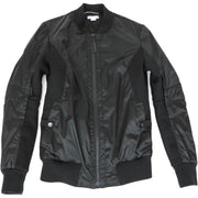 black Helmut Lang bomber jacket men's 