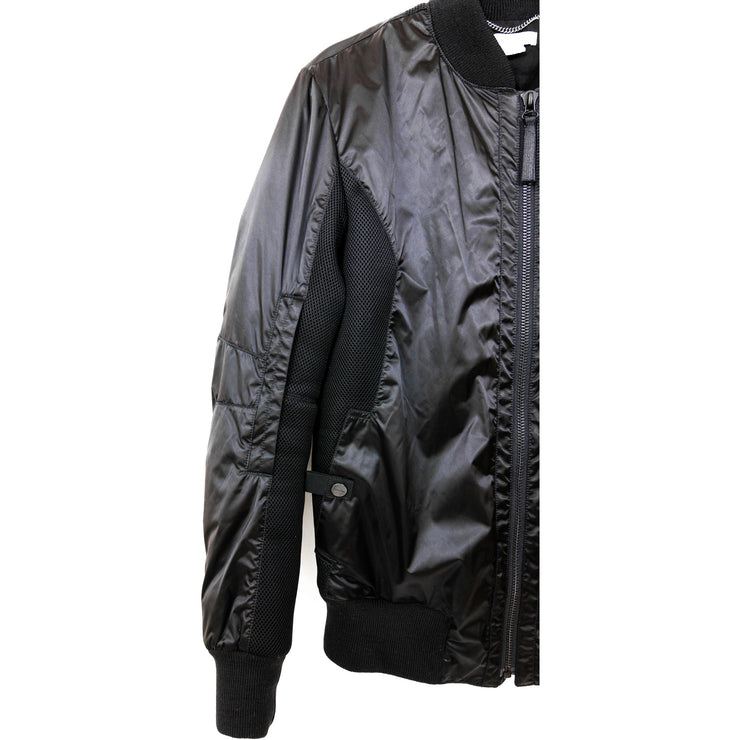 black Helmut Lang bomber jacket men's 