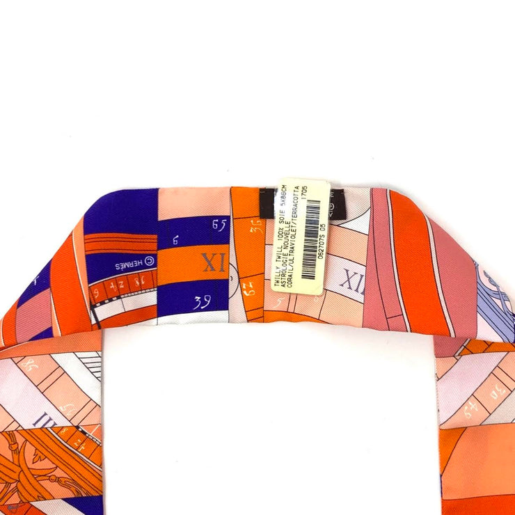 Hermes Astrologie Nouvelle Silk Twilly Designer Consignment From Runway With Love