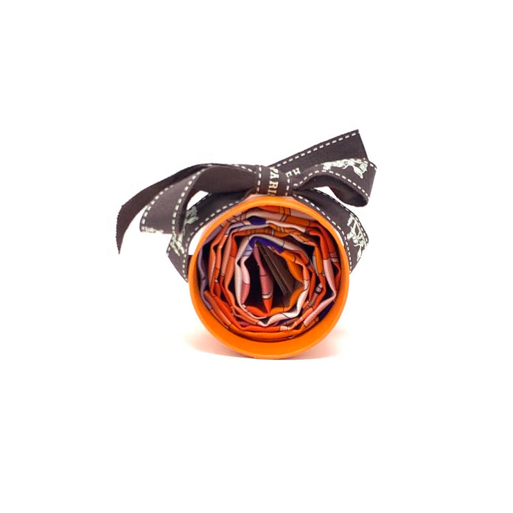 Hermes Astrologie Nouvelle Silk Twilly Designer Consignment From Runway With Love