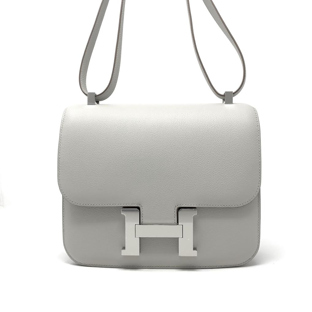 Herm s Swift Constance 24 in Gris Perle w Tags