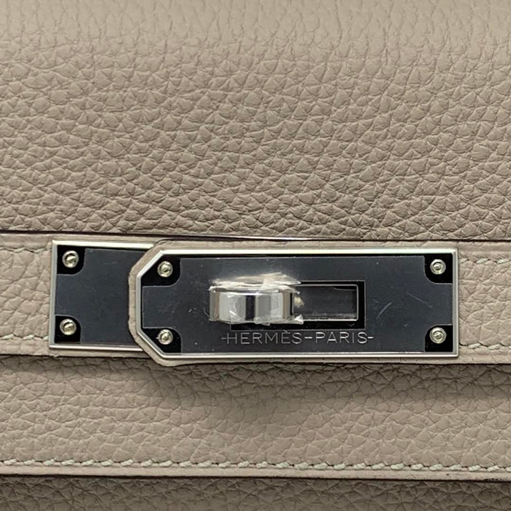 Hermès Kelly 35 Gris Tourterelle Birkin Constance Designer Consignment From Runway With Love