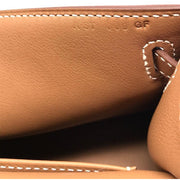 Hermès Kelly Pochette Gold swift leather 