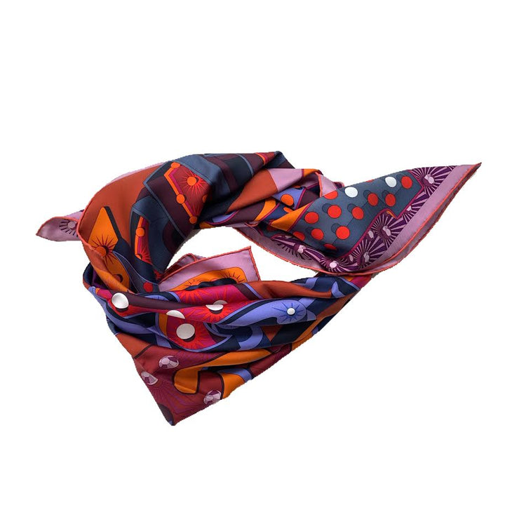Hermès Silk Electrique Scarf Designer Consignment From Runway With Love