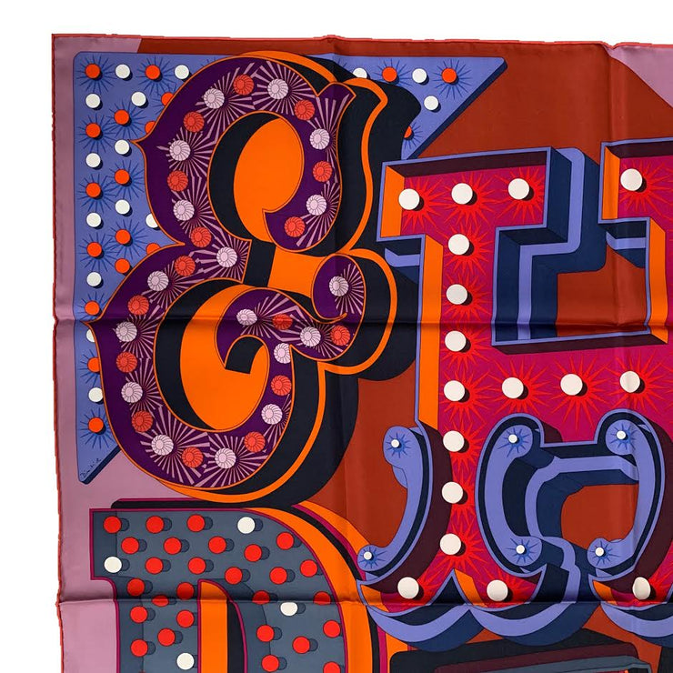 Hermès Silk Electrique Scarf Designer Consignment From Runway With Love