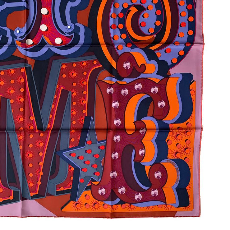 Hermès Silk Electrique Scarf Designer Consignment From Runway With Love