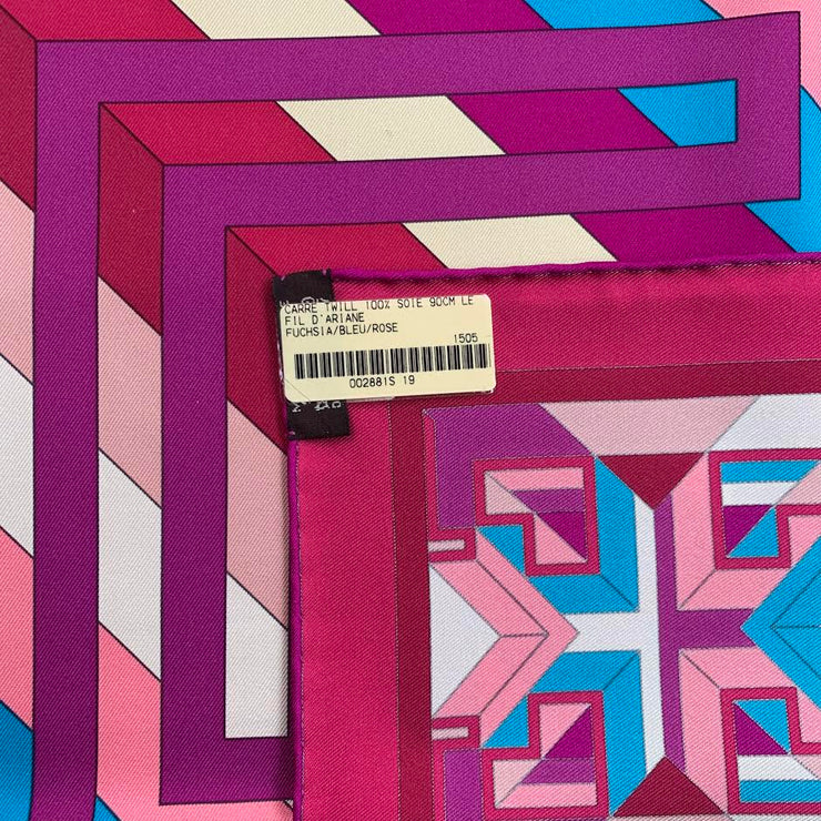 Hermès Silk 'Fil D’Ariane' Scarf  w/ Tags