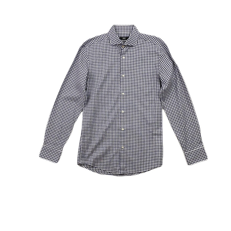 hugo boss dress shirt Hugo Boss Slim Fit Plaid Button Down Shirt