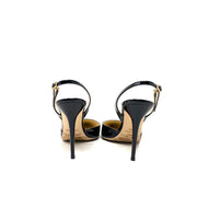 Jimmy Choo Patent Leather Slingback Pumps Black Consignment Shop From Runway With Love