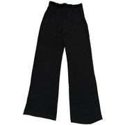 Joie Gaynell Polka-Dot Silk Flared Pants pajama pants designer consignment 