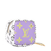 Limited Edition Louis Vuitton Giant Monogram Cube Coin Purse Designer Consignment From Runway With Love