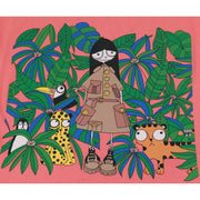 Little Marc Jacobs Jungle Print T-shirt orange kids clothing