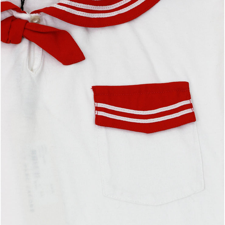 Little Marc Jacobs Sailor Shirt red white kids
