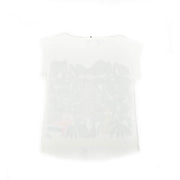 Little Marc Jacobs Jungle Print T-shirt white kids clothing
