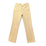 Loro Piana Corduroy Straight-Leg Pants Beige Consignment Shop From Runway With Love